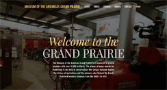 Desktop Screenshot of grandprairiemuseum.org